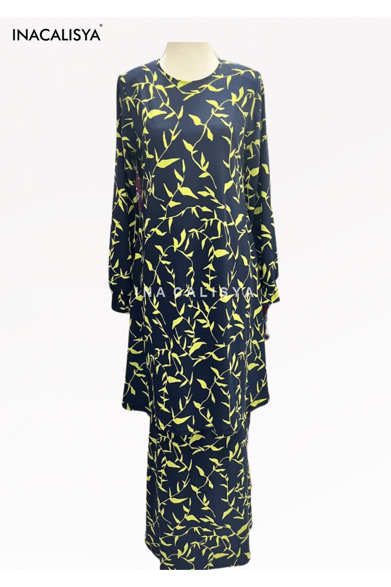 	Zahra Kurung Ekslusif  Mosscrepe  Premium  - ZHK 5489